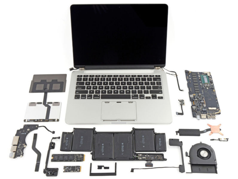 Сложный ремонт Apple MacBook Pro в Петергофе