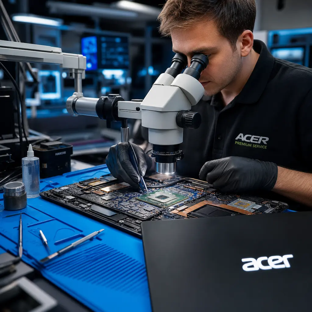 Замена видеокарты ноутбука Acer в Петергофе