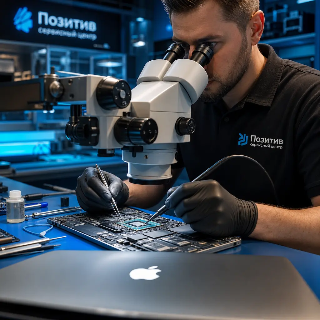 Замена видеокарты Apple MacBook в Петергофе
