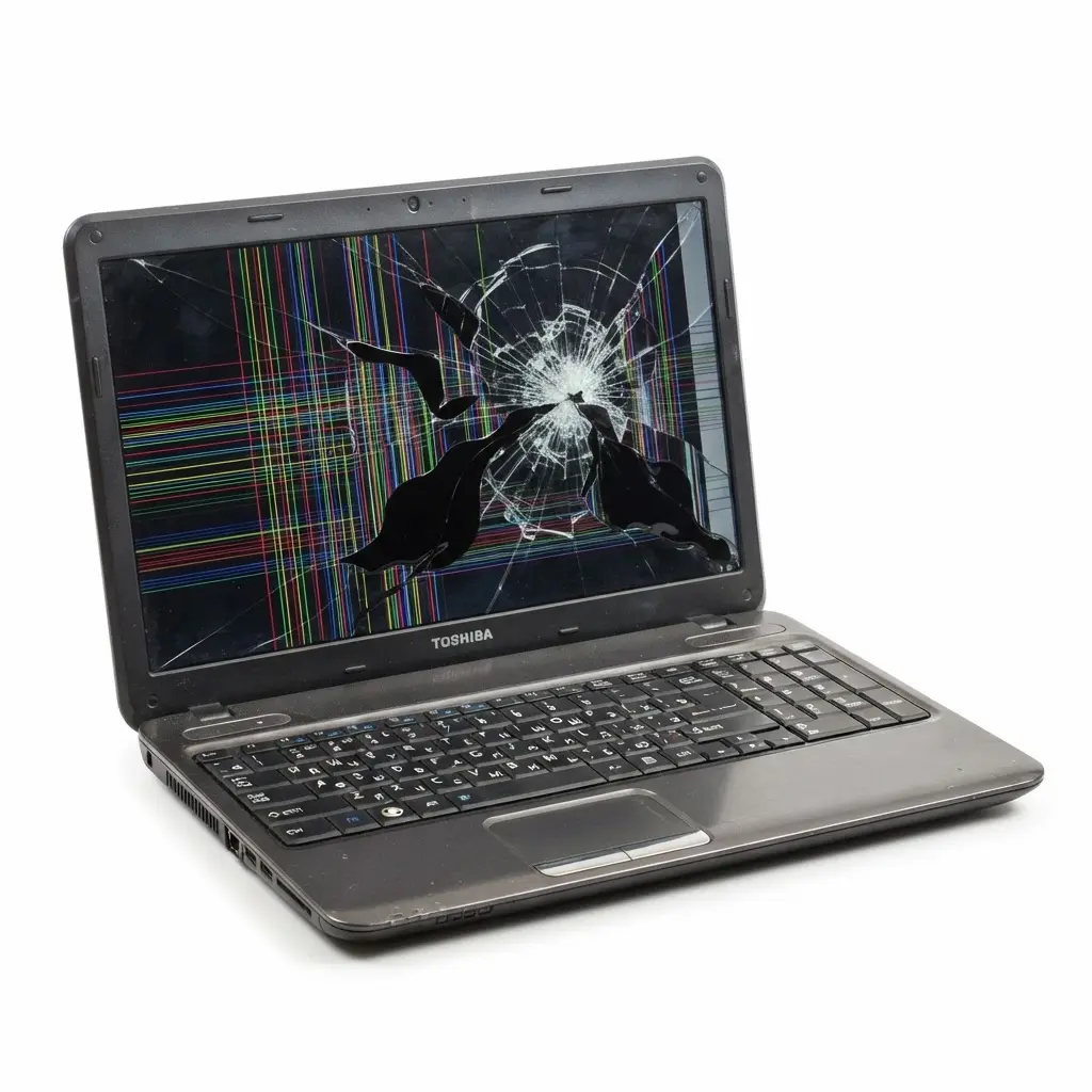 поменять матрицу ноутбука Toshiba в Петергофе