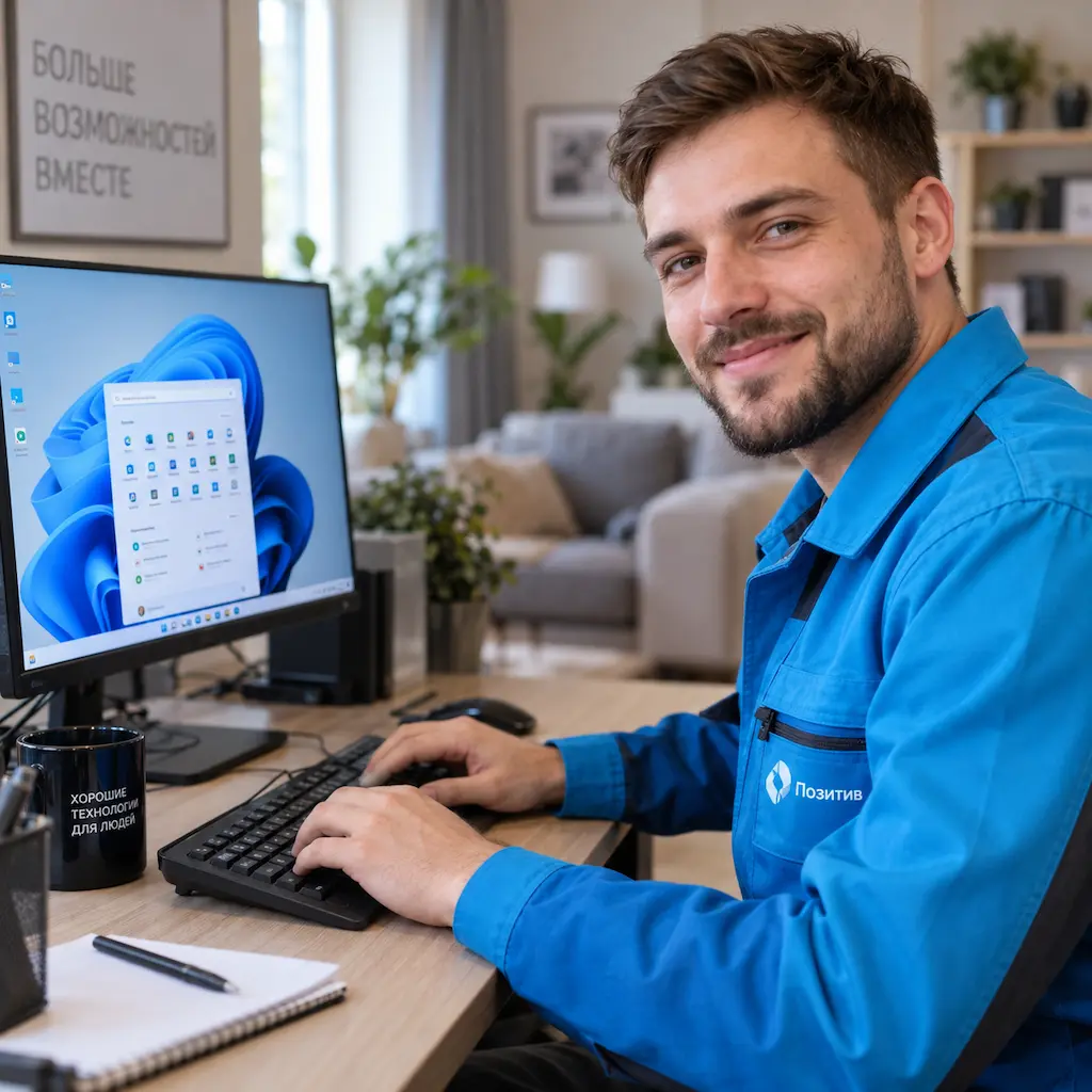 Настройка Windows в Петергофе на дому
