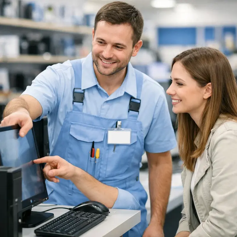 Помощь в выборе компьютера и комплектующих в Петергофе