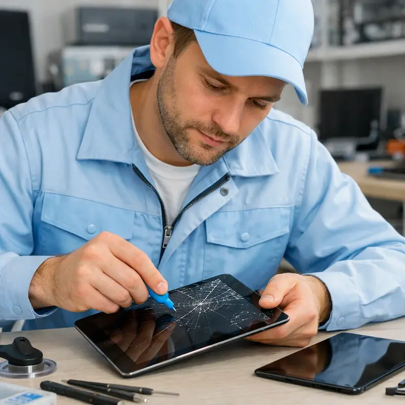 Замена экрана на планшете, смартфоне или телефоне в Петергофе