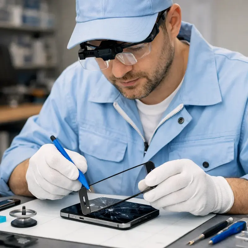 Замена тачскрина на смартфоне в Петергофе