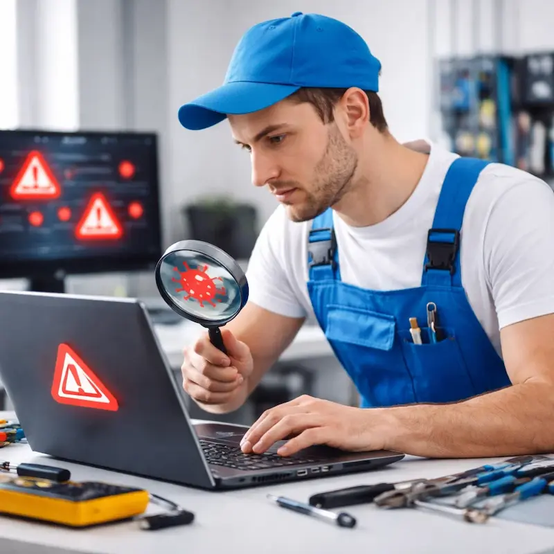 Поиск и устранение вирусов в Петергофе