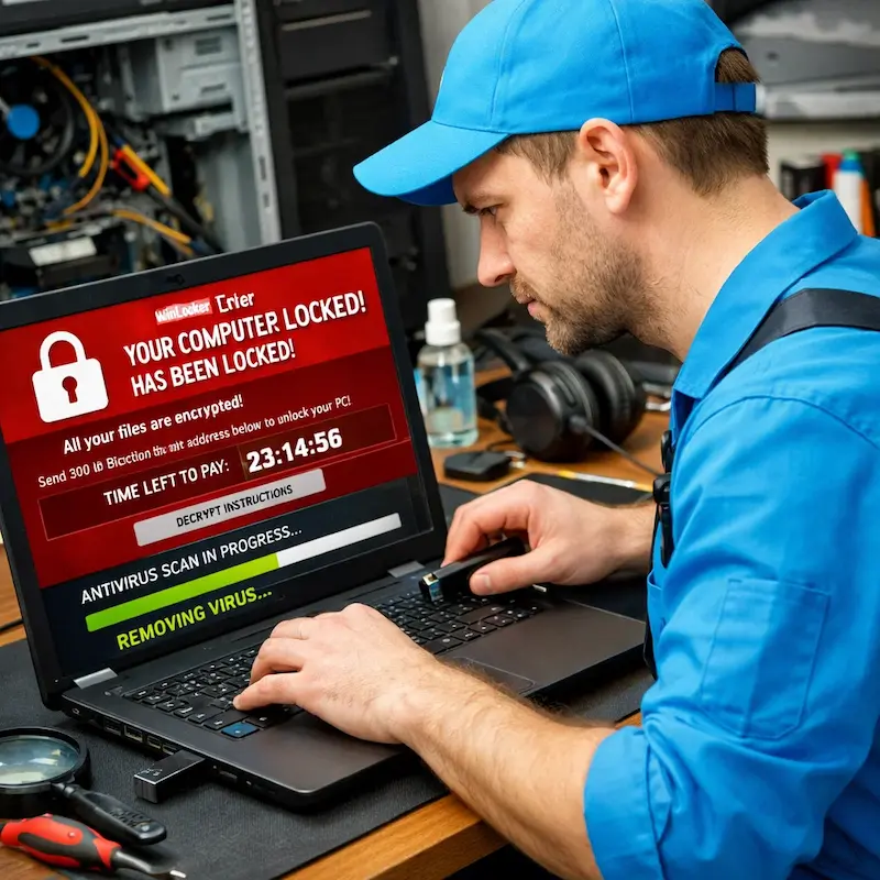 Удалить винлокер в Петергофе